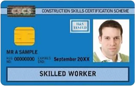 CSCS skilled worker card