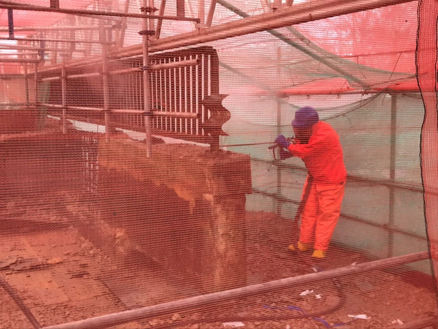 Hydrodemolition